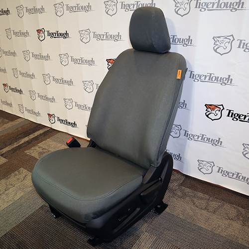Ford Police Interceptor Utility Seat with Gray TigerTough Seat Cover